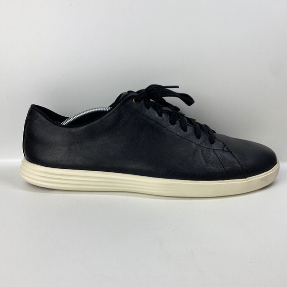 Cole Haan Grand Crosscourt II Mens Sz 12M Black Leather Tennis Shoes Sneaker main image 10
